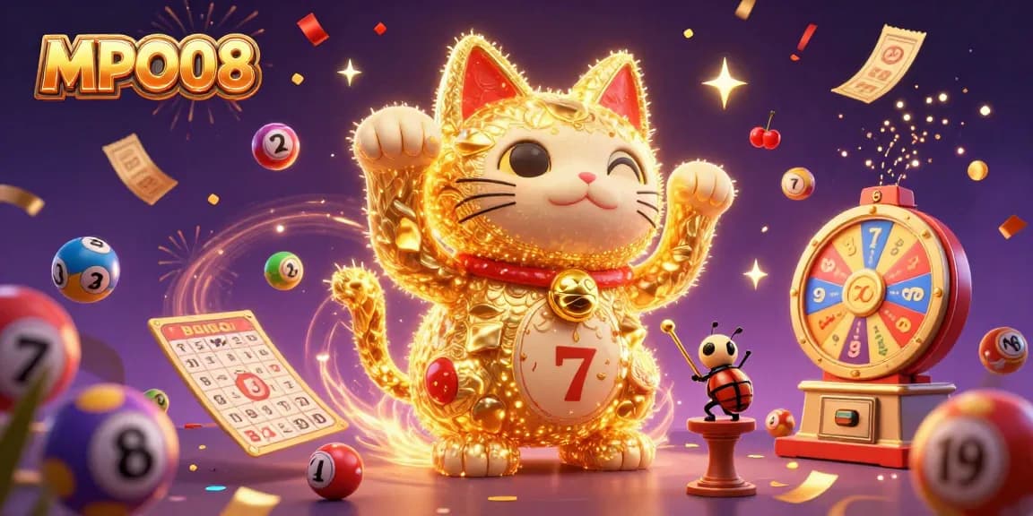 MPO08 brings excitement to the slots world. Experience dynamic gameplay with colorful symbols and engaging lottery elements.