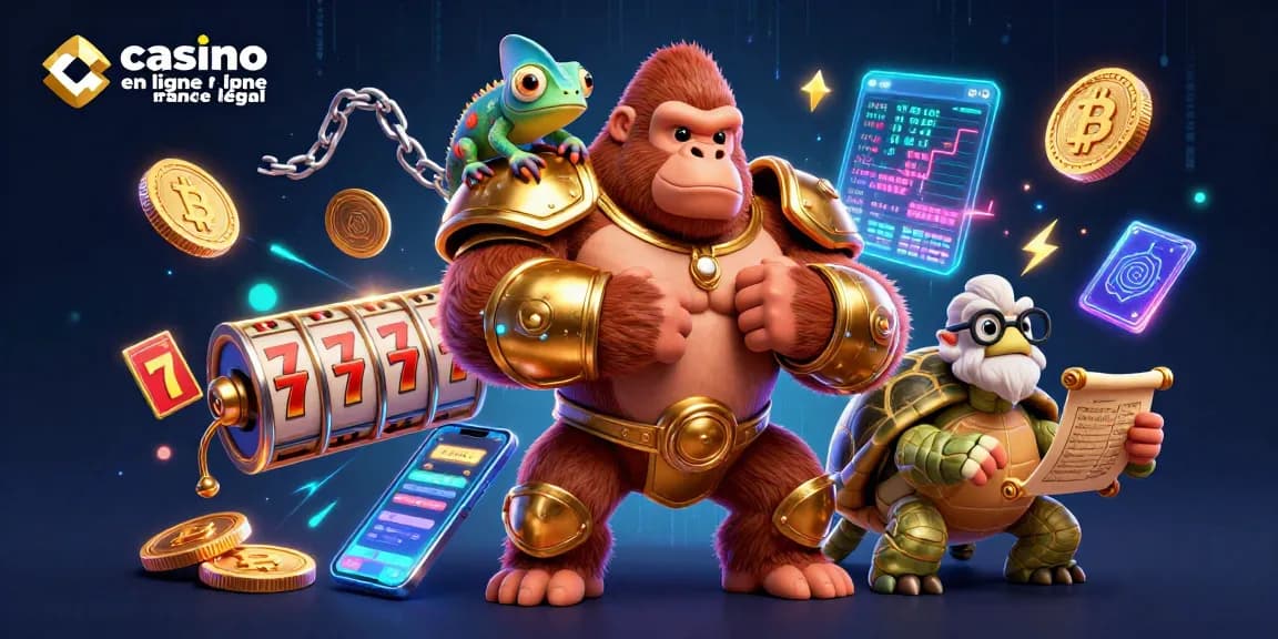Jouer au casino en ligne légal en France avec des personnages de jeu captivants.