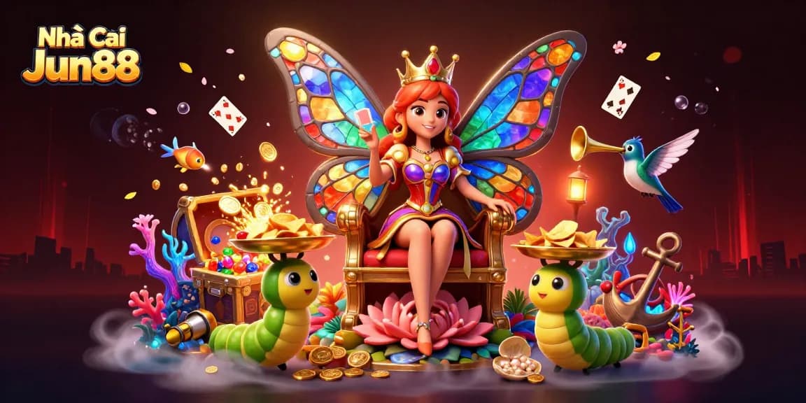 Engage with Nhà Cái Jun88 by immersing in exciting gameplay with vibrant elements and casino themes.