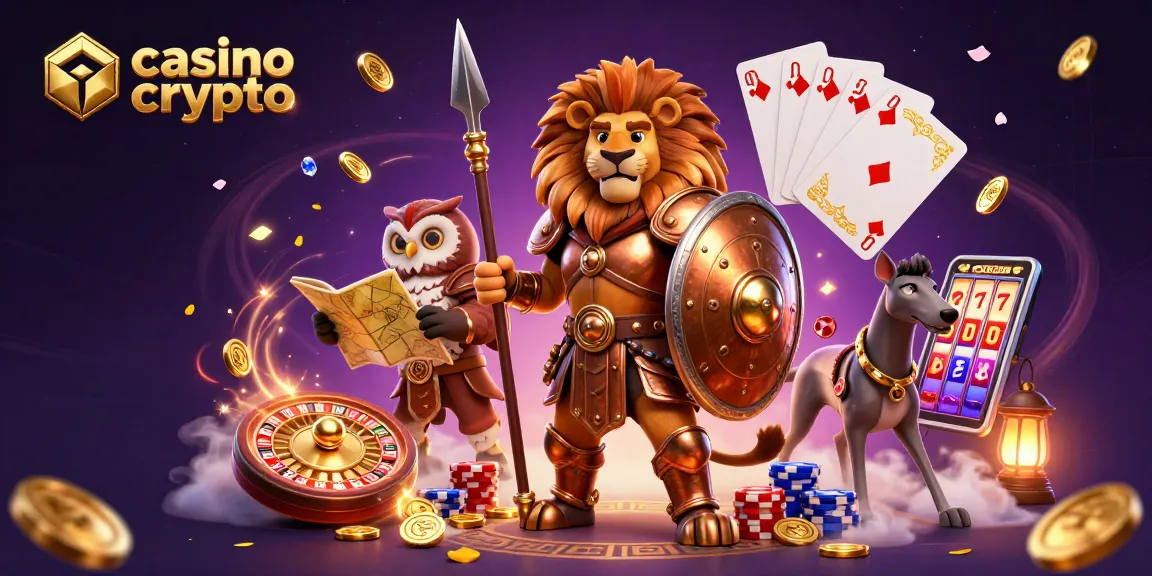 jouer au casino crypto avec des pièces d'or scintillantes et des animations captivantes