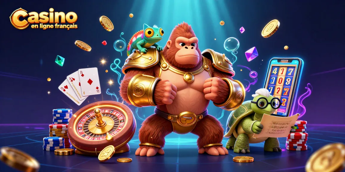 Jouez aux jeux et machines à sous dans un casino en ligne français avec une expérience immersive.