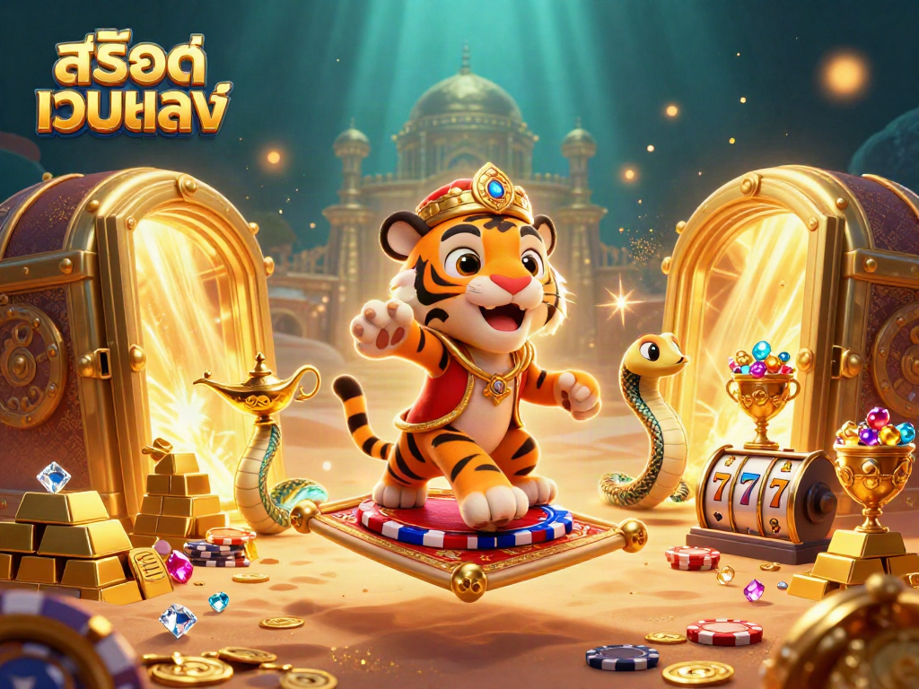 Experience สล็อตเว็บตรง excitement with a vibrant 3D casino adventure filled with treasures.