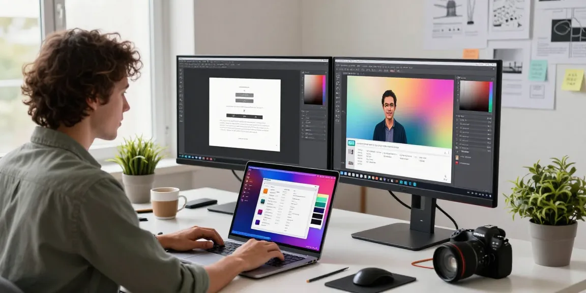 Screenshot software interface displayed in a modern workspace enhancing design efficiency.