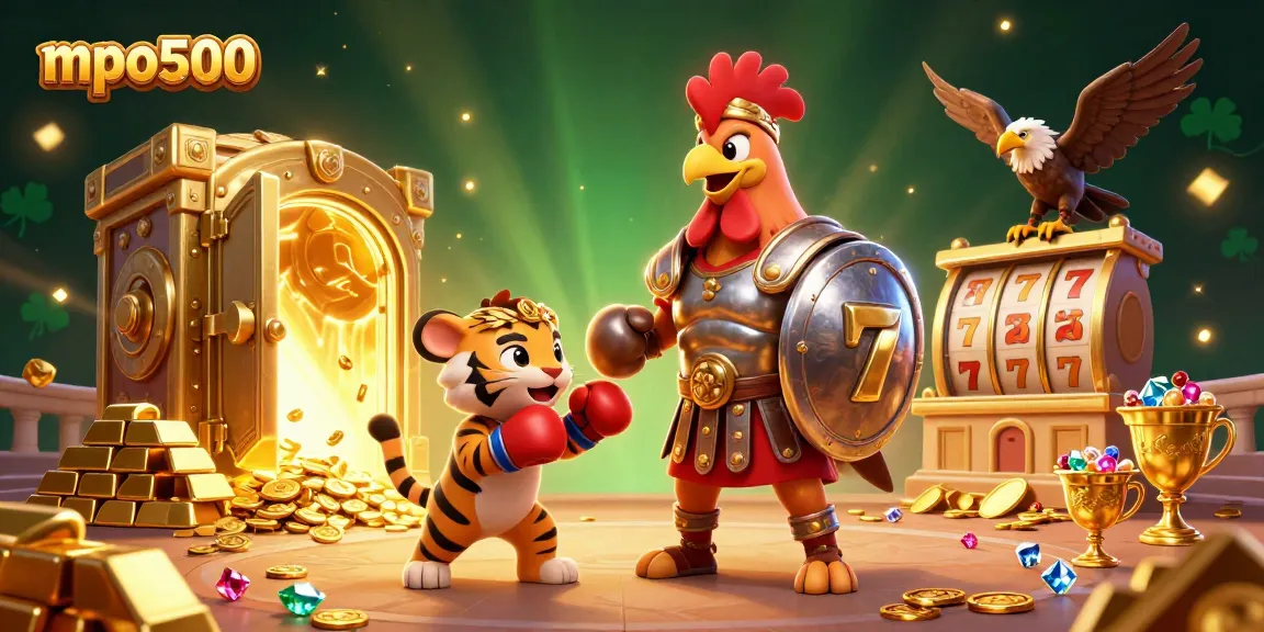 Experience thrilling action at mpo500 with vibrant characters and exciting casino elements.