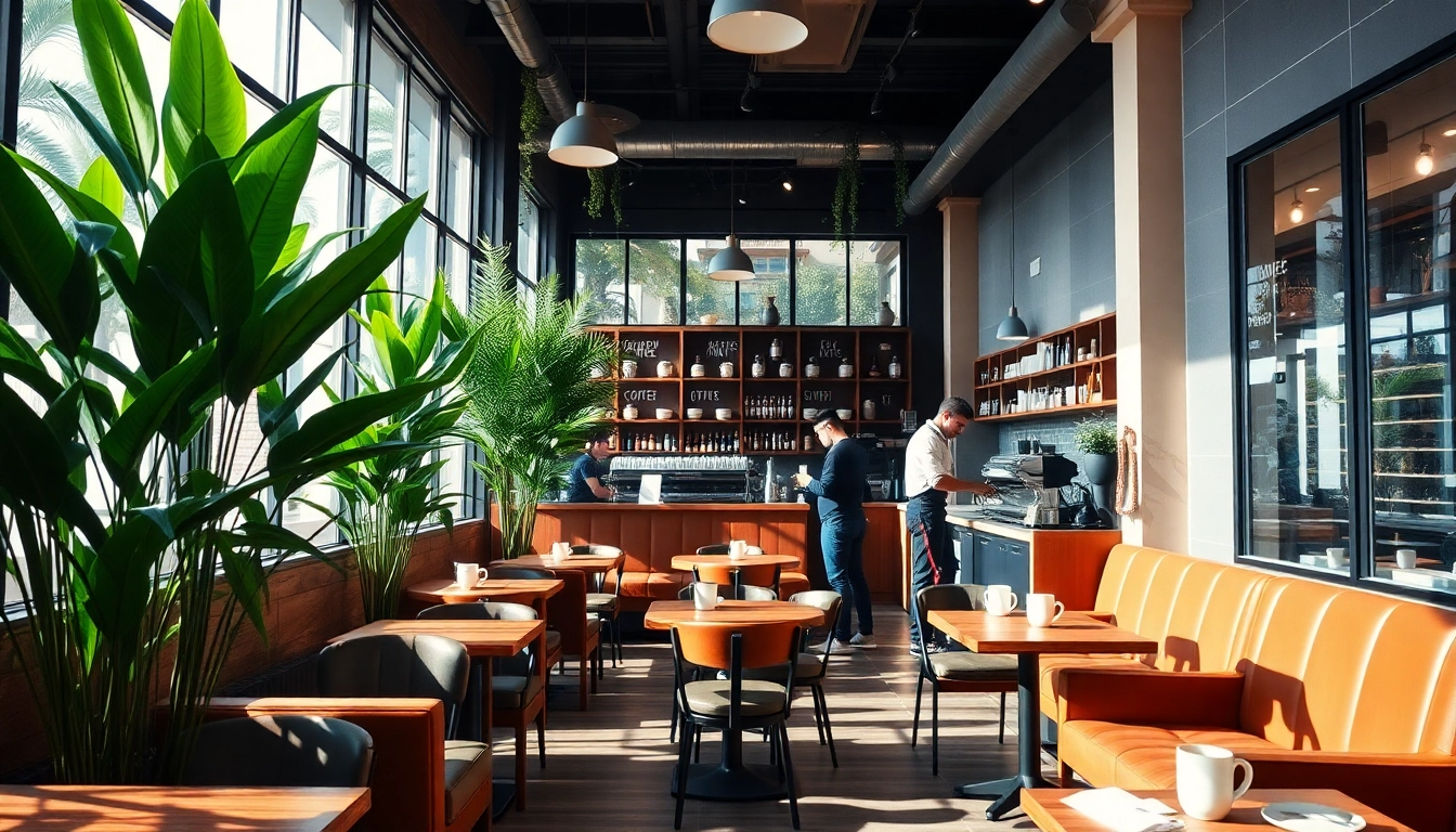 Enjoy a visit at Coffee Shop Lloret de Mar with cozy seating and vibrant ambiance.