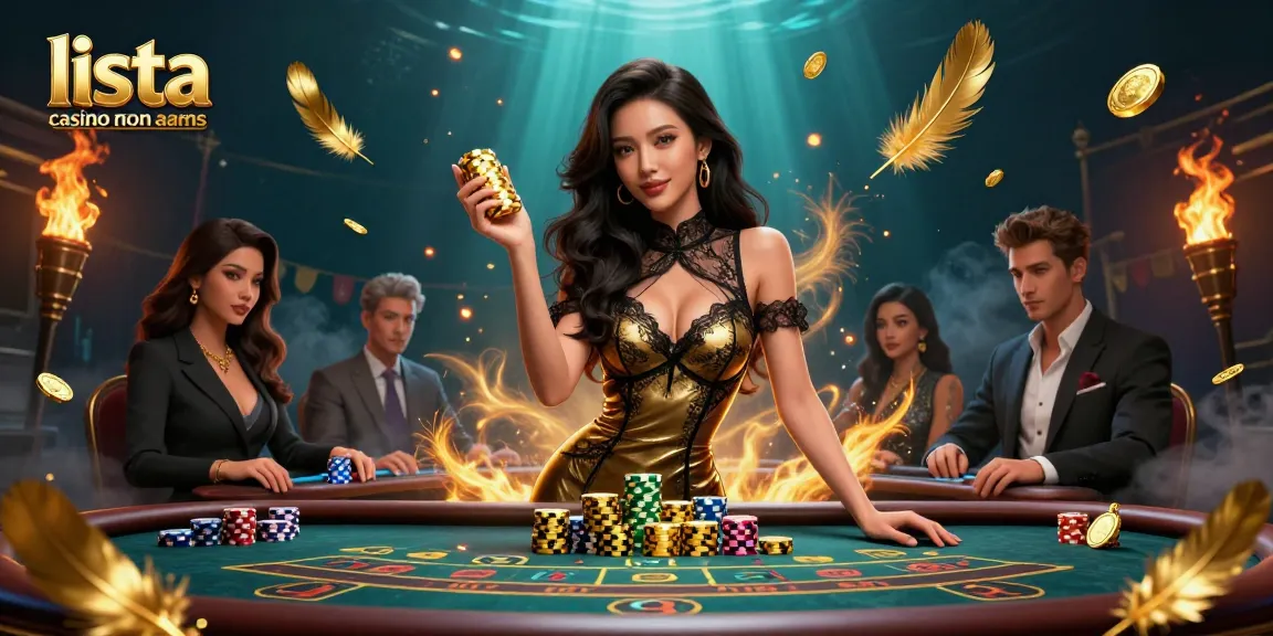 Vivi l'emozione della lista casino non AAMS con un gameplay glamour e fiches dorate.