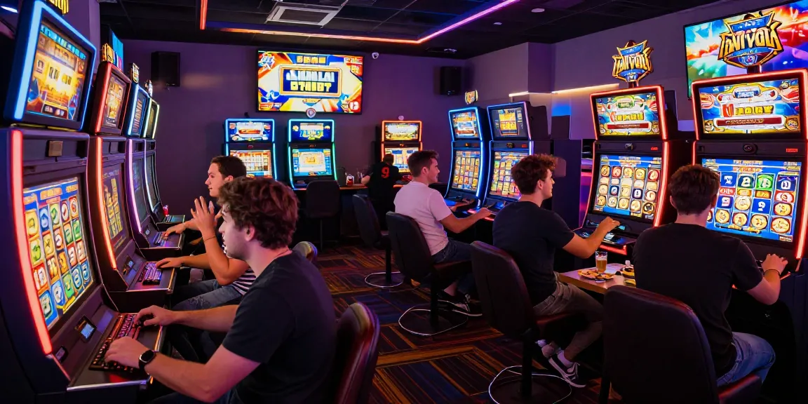 Exciting online gambling environment showcasing slot deposit 5000 activities with players celebrating wins.