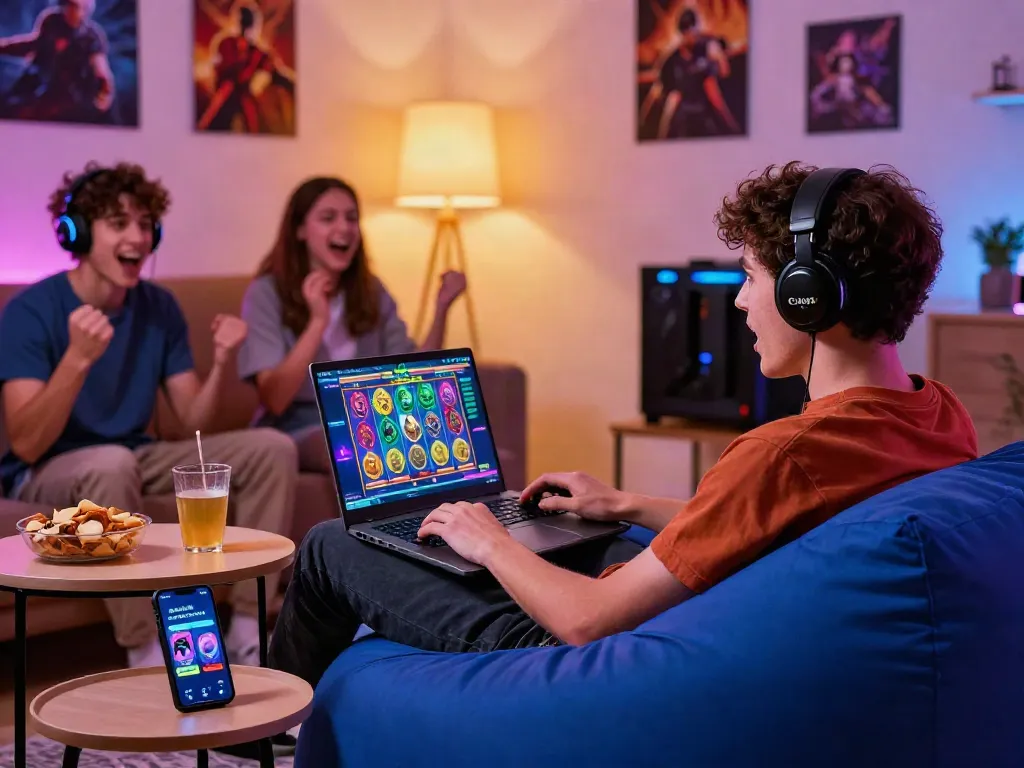luxury12 online gaming experience with vibrant slots and cozy atmosphere