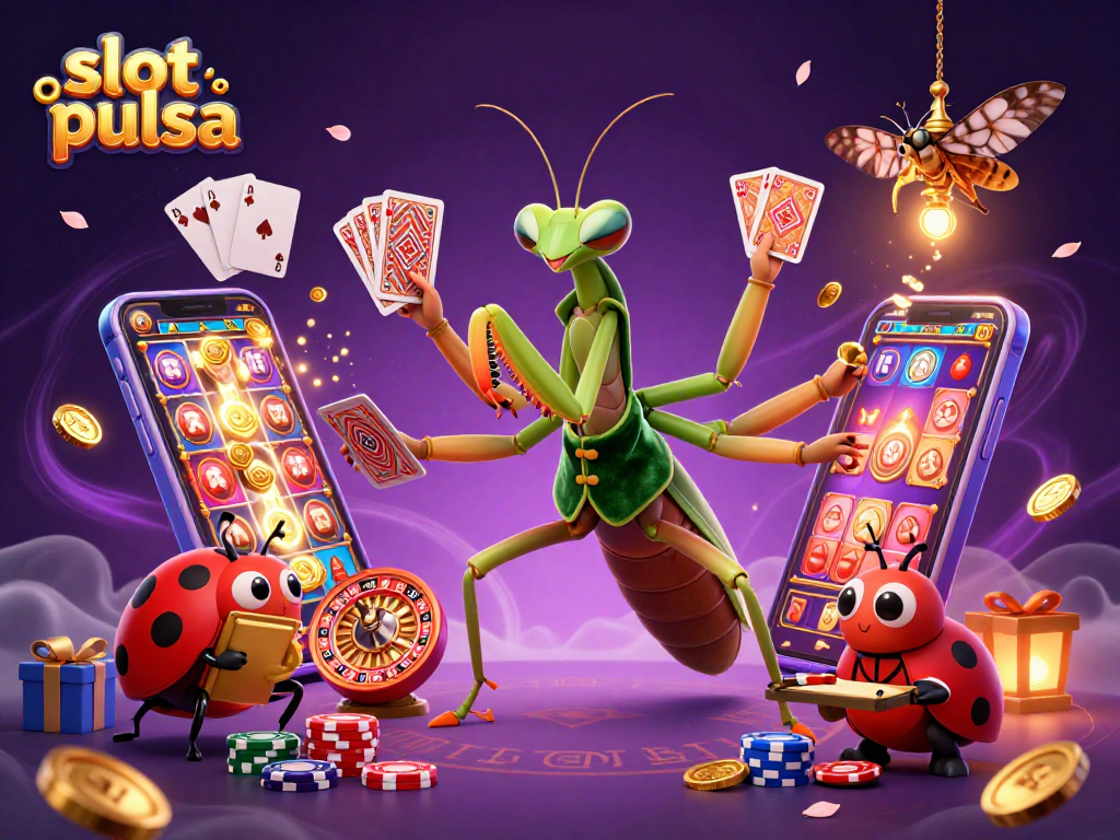 Experience thrilling slot pulsa action with dynamic characters and interactive game elements.