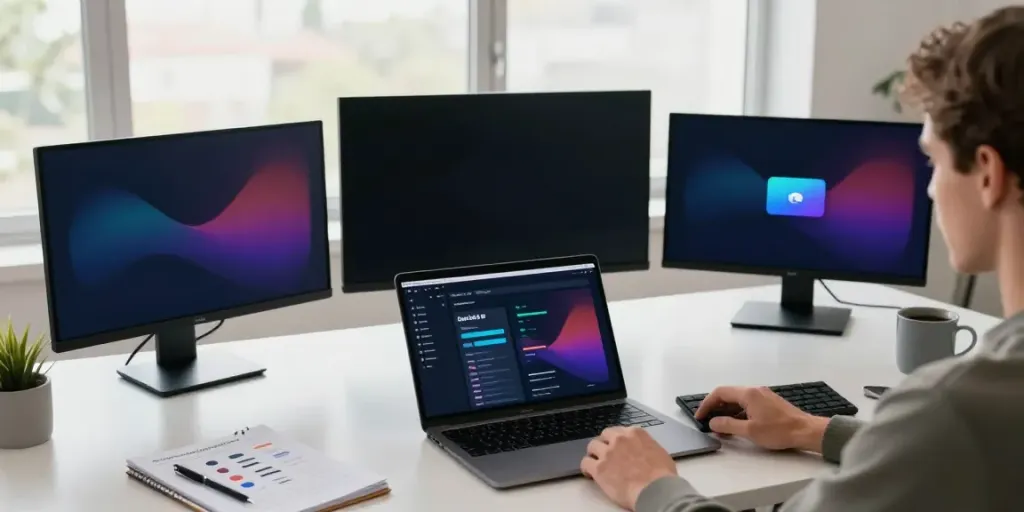 MCX commodity data API displayed on multiple screens showcasing advanced trading analytics in a secure crypto environment.