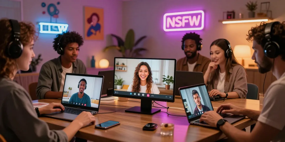 Engaging in nsfw ai chat with diverse characters in a vibrant virtual environment