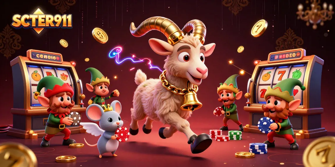 Join SCATTER911's festive casino with Krampus, an angel mouse, and mischievous elves.