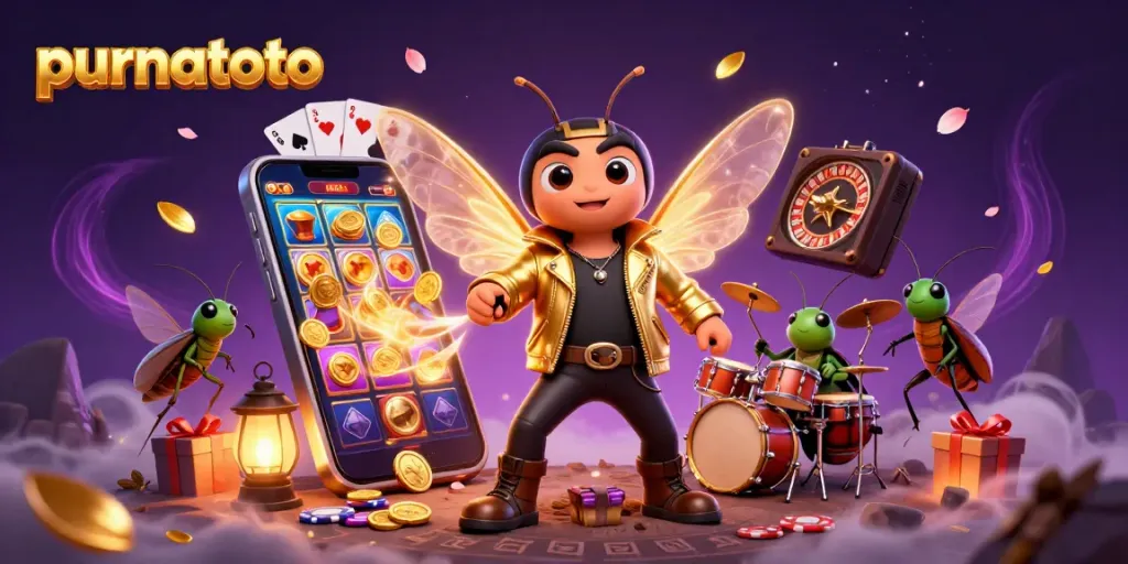 Memenangkan slot gacor di purnatoto dengan cicada rock star dan elemen permainan 3D yang menarik.