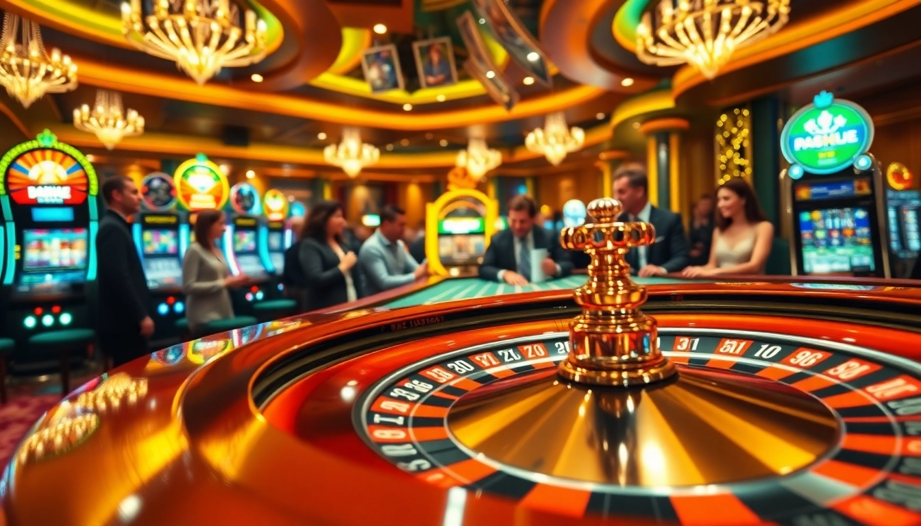 Experience the thrill at the Best payout online casino Uk with players enjoying roulette.