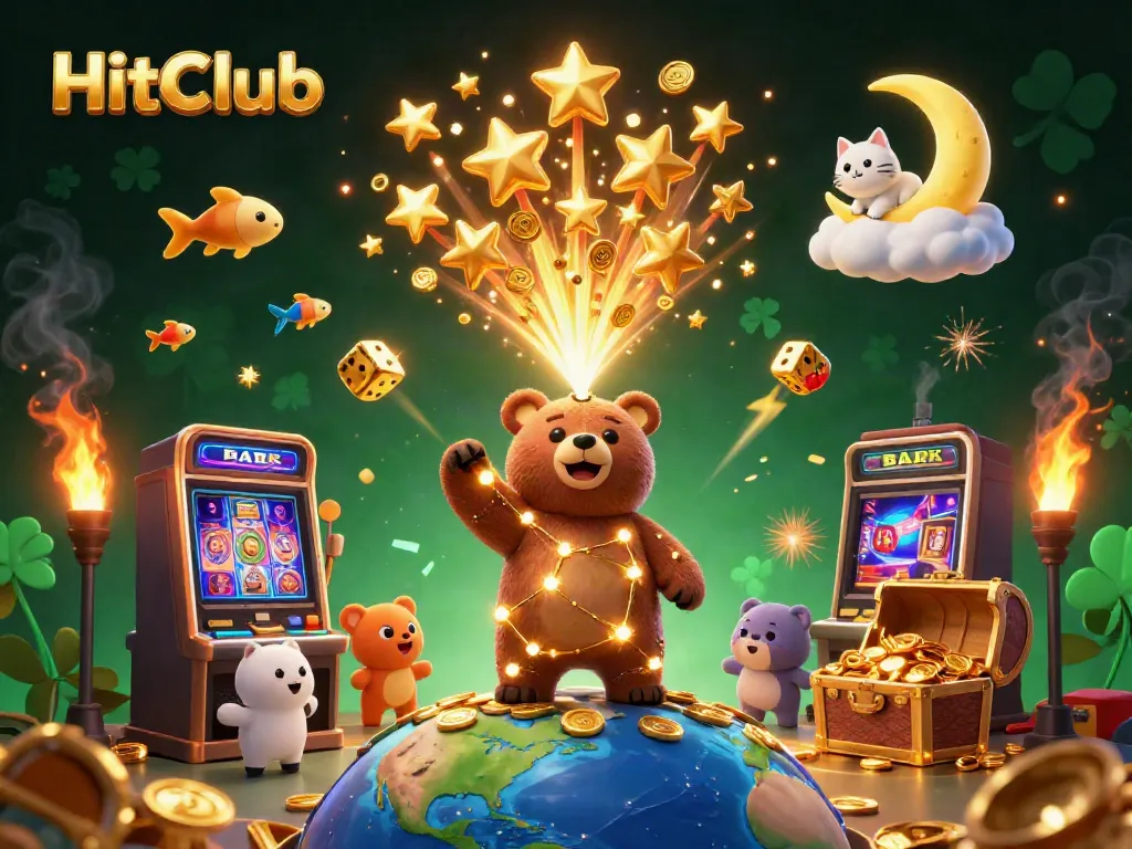 Join HitClub for an exciting casino experience filled with thrilling jackpot games and vibrant casino visuals.