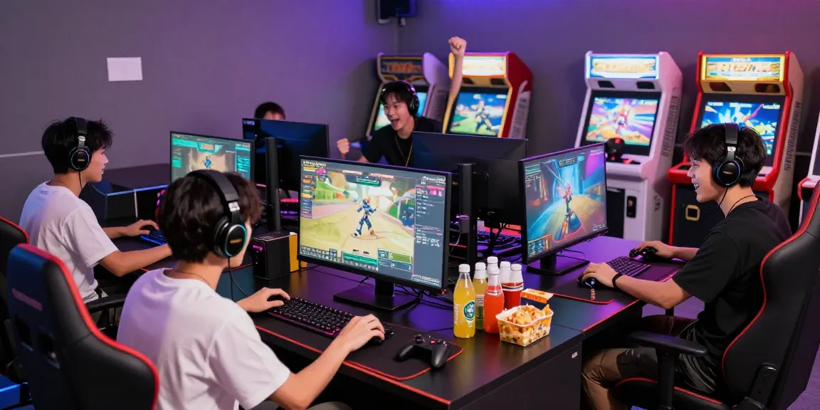 Exciting gaming action at MBM娛樂城 with enthusiastic players immersed in vibrant gameplay.