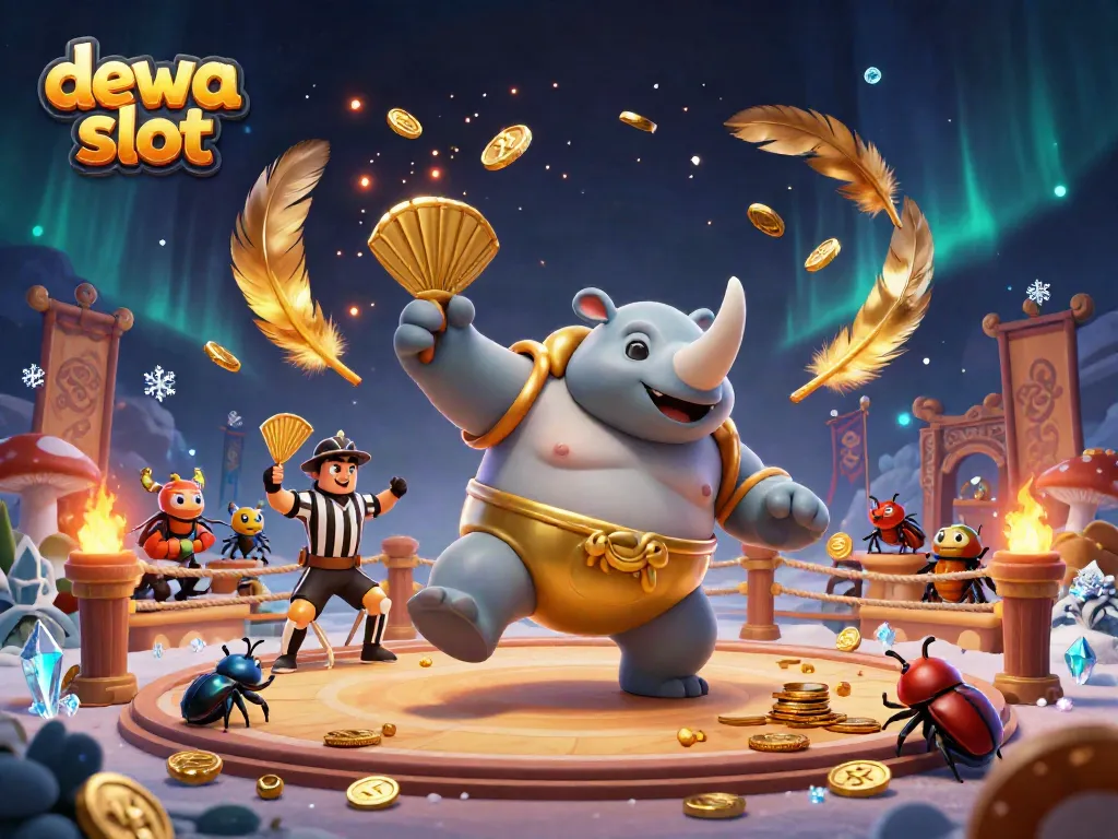 Menangkan permainan di dewa slot dengan pemandangan arena yang menakjubkan.