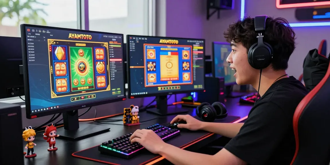 ayamtoto login pengguna gaming online menikmati permainan slot yang menarik