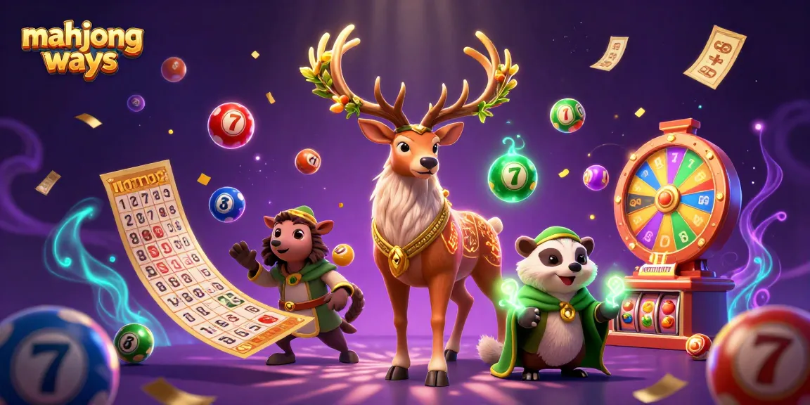 Experience the allure of mahjong ways with vibrant animated elements enhancing the casino scene.