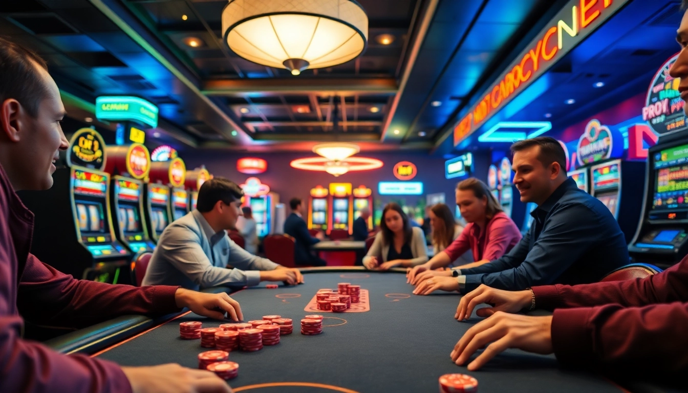 Permainan QQWIN4D menarik pemain di meja poker yang penuh warna.