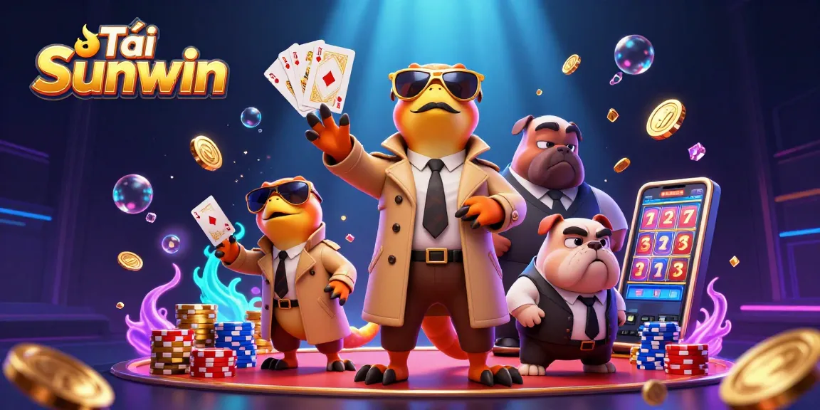 Tải Sunwin and enjoy vibrant casino adventures with exciting gameplay in a dynamic 3D scene.