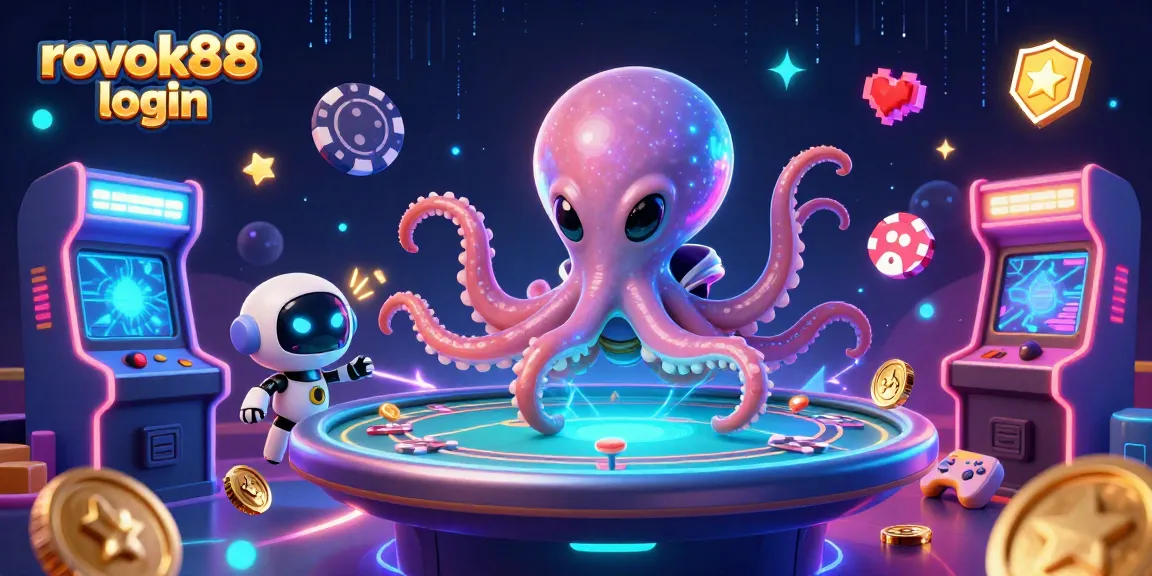 Play exciting games at rokok88 login with vibrant casino features and fun alien characters.