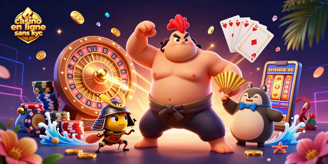 Jouez au casino en ligne sans KYC avec une interface dynamique et sécurisée, sans vérification d'identité.