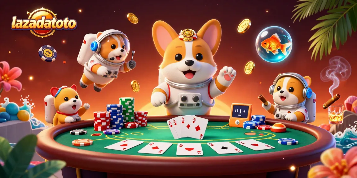 Bermain dengan keberuntungan di lazadatoto, sambil mengejar jackpot di kasino luar angkasa yang menarik ini.